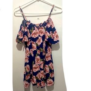 Forever 21 contemporary strap off shoulder romper